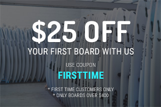 Discount on Surfboards