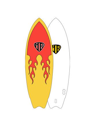 Ocean Eart MR Epoxy Soft flame Super Twin
