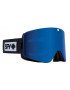 Spy Marauder Matte Black with Dark Blue Spectra mirror