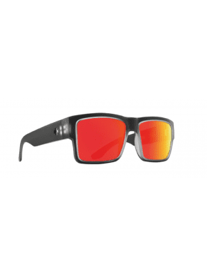 Spy Cyrus matte black ice happy gray green polar with red spectra mirror