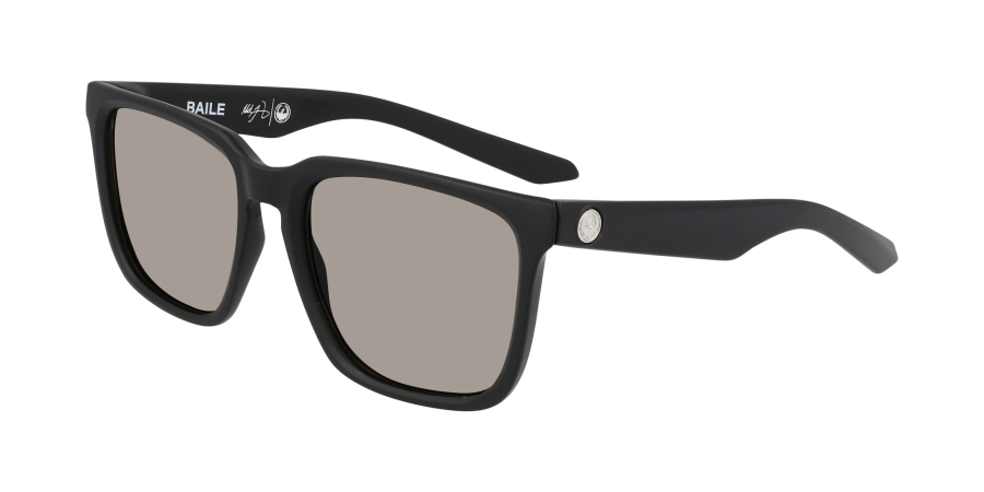 The Dragon Baile Mick Fanning X 25 Year Anniversary Matte Black with Lumalens Silver Ion