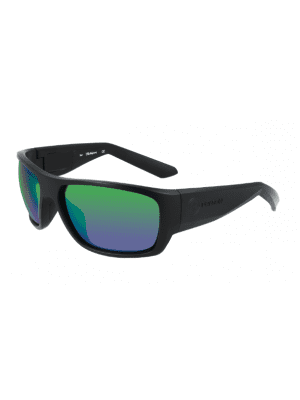 Dragon Flare X H20 Matte Black w/lumalens green ion polar