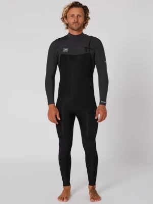 Ocean Earth Mens Free Flex Chest Zip 4/3mm