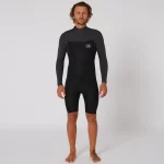 Ocean Earth Mens Free Flex LS Back Zip Spring 2/2mm