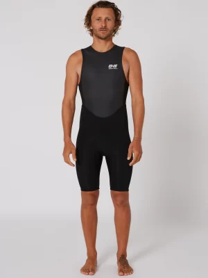 Ocean Earth Heritage Back Zip Short John 2mm