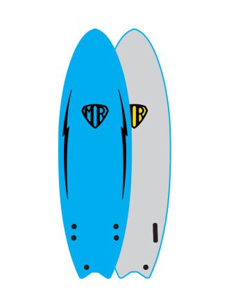 Ocean Earth MR EZI RIDER TWIN FIN 5'6”