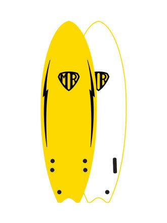 Ocean Earth MR EZI RIDER TWIN FIN 5'6”