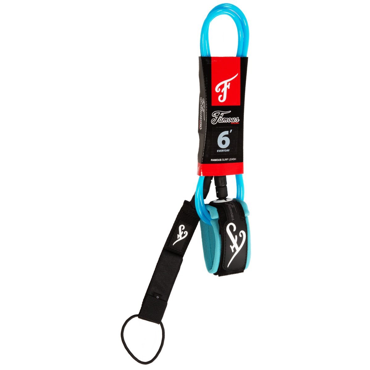 Famous Deluxe 6'0 Everyday Leash Blue